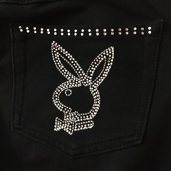 PLAYBOY Pants - Playboy pants bling crystals